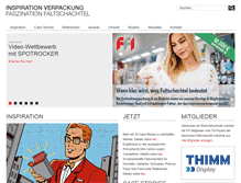 Tablet Screenshot of inspiration-verpackung.de
